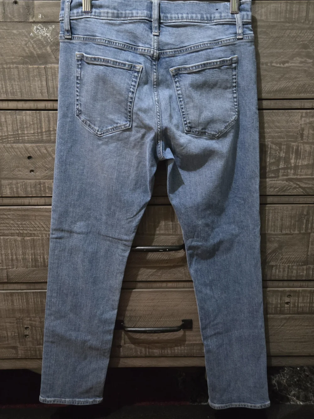 J.Crew Flex Straight Jeans Men's 30x30 Light Wash Stretch Denim Blue
